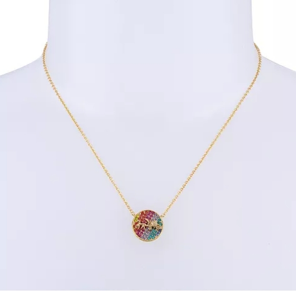 NWT COACH necklace+earrings set - Picture 4 of 8